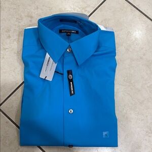 Express Men Blue Shirt